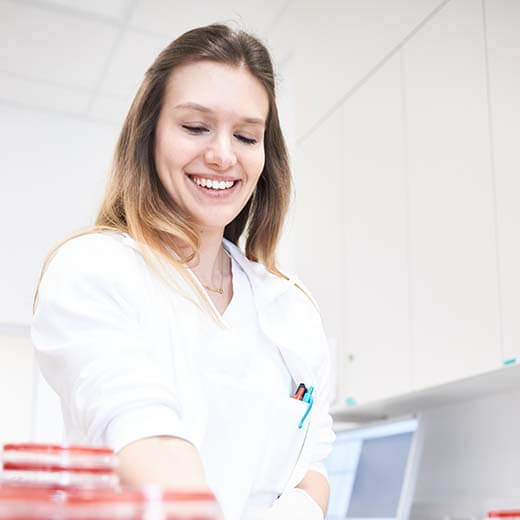 Portrait Maria Musterfrau, BSc.